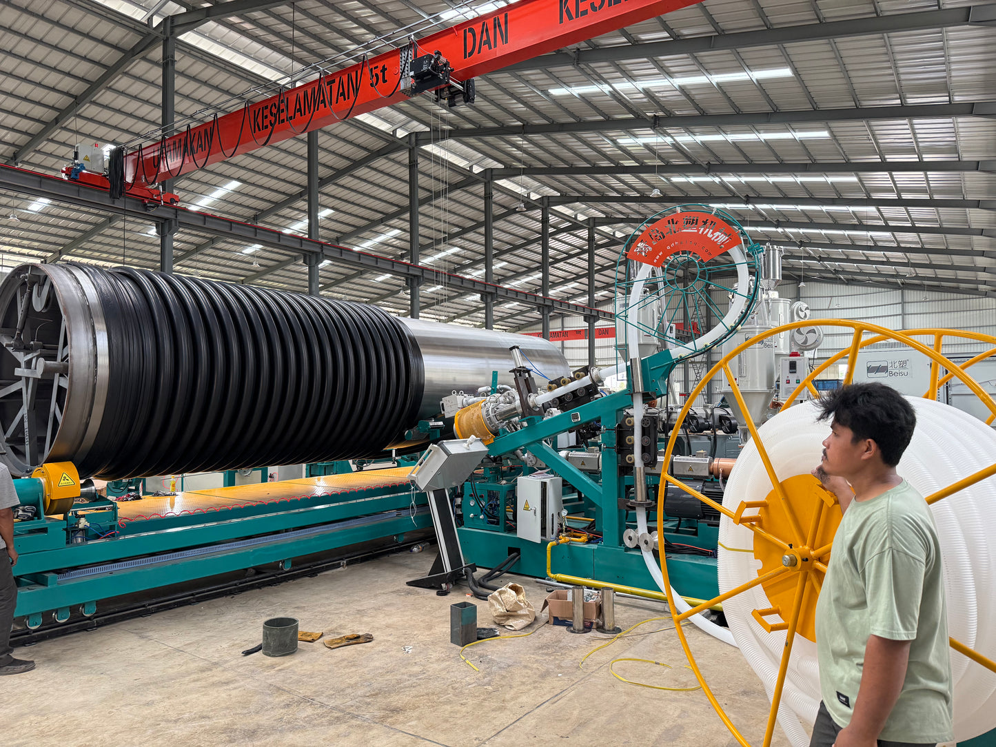 DN200-DN 4000 Krah Pipe Machine