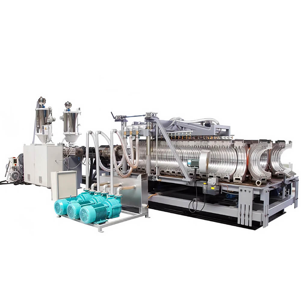 Double Wall Corrugated Pipe Extrusion Line