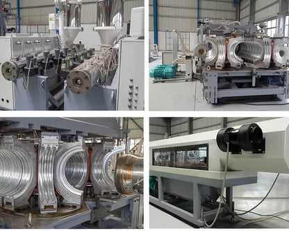 Double Wall Corrugated Pipe Extrusion Line