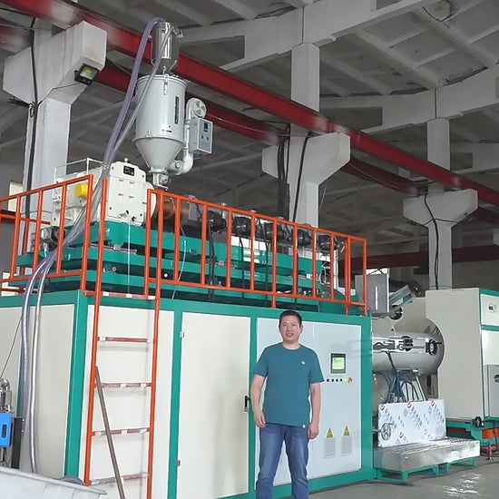 200mm to 4000mm HDPE Sprial Winding Solid Wall Pipe Production Line Plastic Extrusion Line